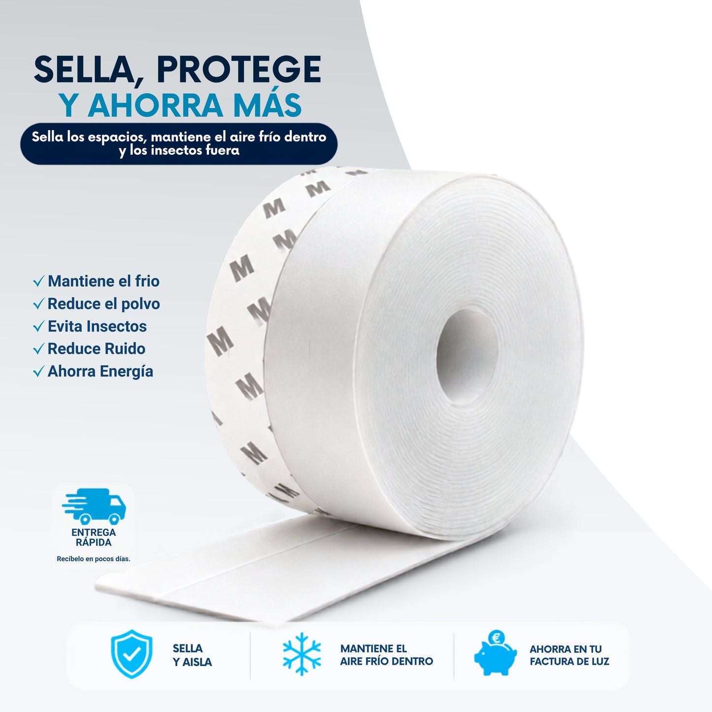 Gloon Burlete autoadhesivo premium
